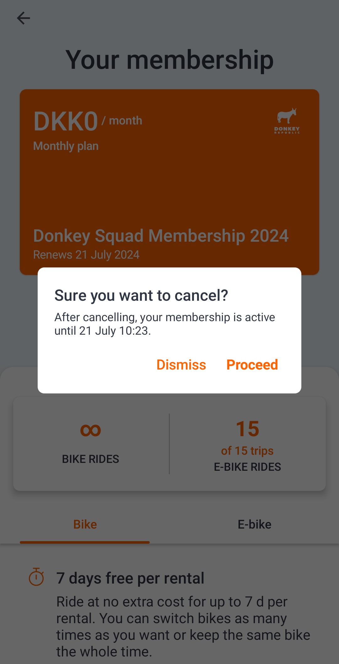 Donkey republic membership code online